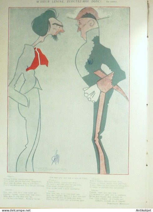 Fantasio 316 1920 Del Marle Mayer Bonnaud Monier Esquius Archipenko Max