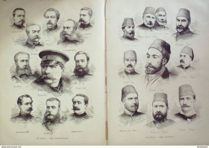 Le Monde illustré 1878 n°1098 Espagne Madrid Turquie Stamboul Constantinople Chine EXPO pavillon Rou