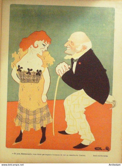 Le Rire 1901-11-16 # 367 Journal humoristique Ed.Originale Lignes Omnibus