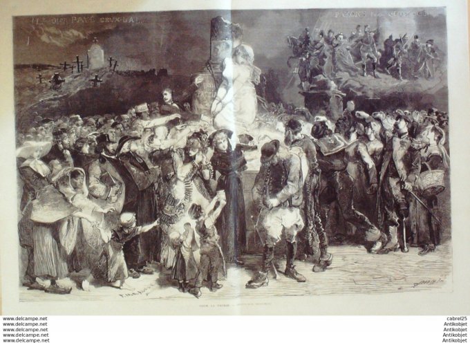 Le Monde illustré 1872 n°775 Cuba Santa Maria Brésil Rio De Janeiro Limoges (87) Usa New York Printi