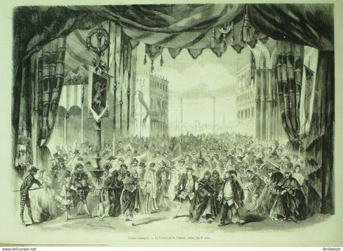 Le Monde illustré 1857 n° 36 Toulon (83) Venise Allemagne Mayence Kastrich pourdrière