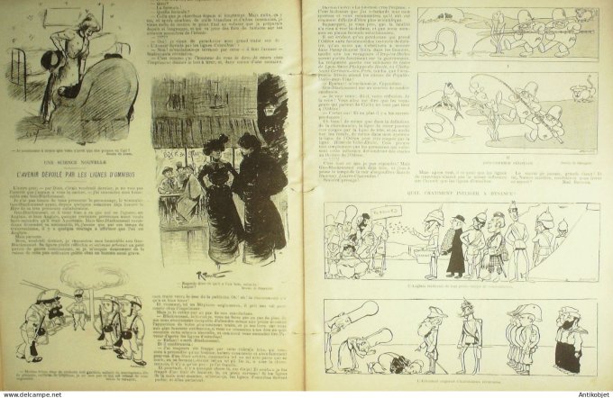 Le Rire 1901-11-16 # 367 Journal humoristique Ed.Originale Lignes Omnibus