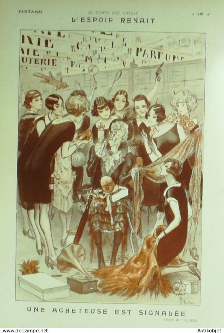 Fantasio 481 1927 Ibels Zaliouk Gesmar Lorenzi Bonnotte Vallee