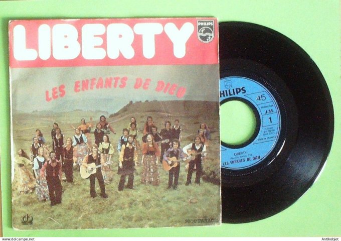 Les enfants de Dieu 45T SP Liberty 1974