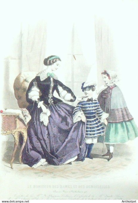 Moniteur de Dames & Demoiselles 1857 # 415 (Maison Lhopiteau)