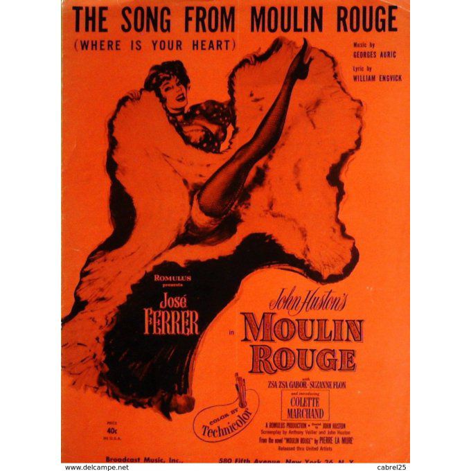 HUSTONS HUSTONS/FERRER-MOULIN ROUGE-1953