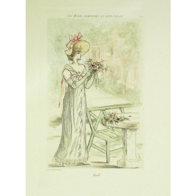 Mode Féminine époque 1808 (H.Boutet)