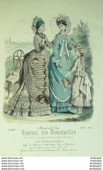 Journal de Demoiselles 1875 # 4008 (Maison Petit St-Thomas)