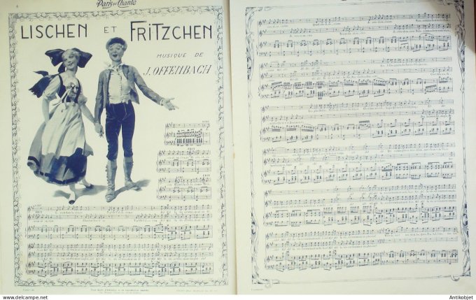 Paris qui chante 1904 #51 Vaynel Rosensteel Privas Lefaur Bussy Martell