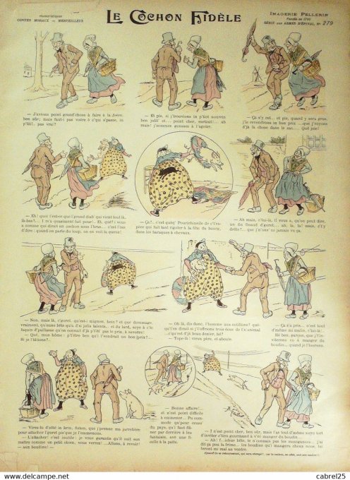 Le Cochon Fidele (Pellerin d'epinal) Gauthier