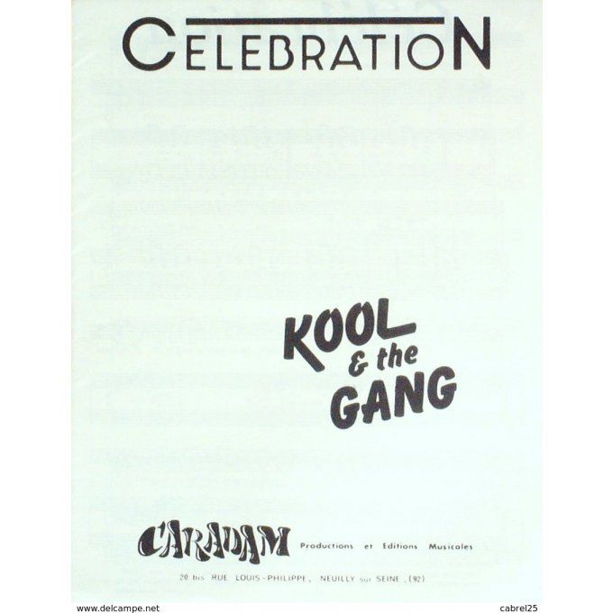 KOOL and THE GANG-CELEBRATION-1980