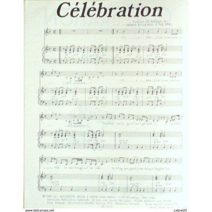 Kool And The Gang Celebration 1980