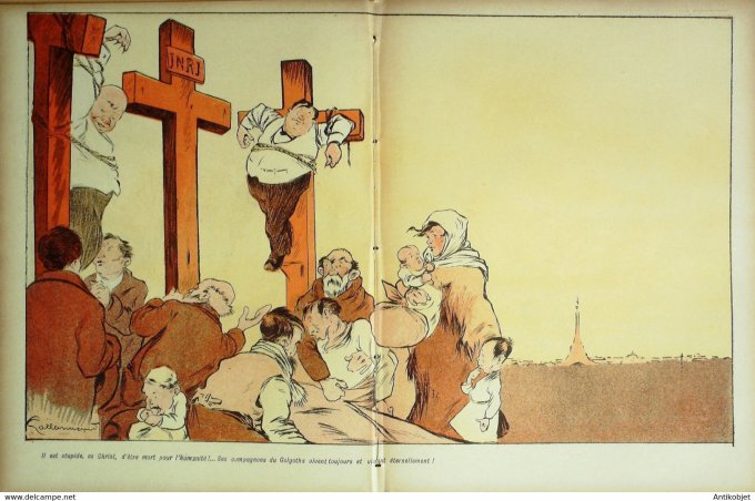 L'Assiette au beurre 1906 # 280 Les Humanitaires Gallo Armand