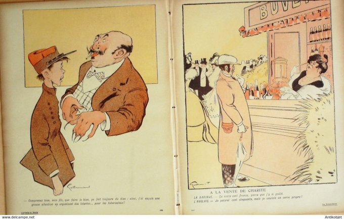 L'Assiette au beurre 1906 # 280 Les Humanitaires Gallo Armand