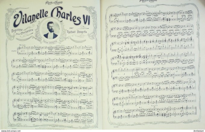 Paris qui chante 1903 #30 Lidia Vasser Dianette Courville-Coste Benoist-Mary