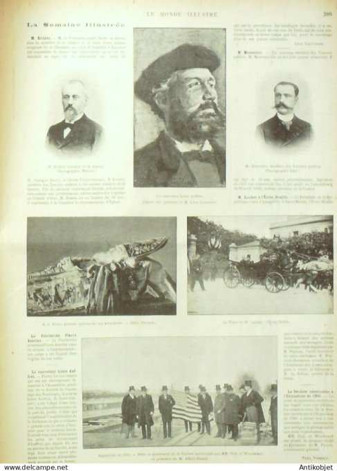 Le Monde illustré 1899 n°2198 Soudan Omdurman Rouen (76) BalzacPays-Bas La Haye