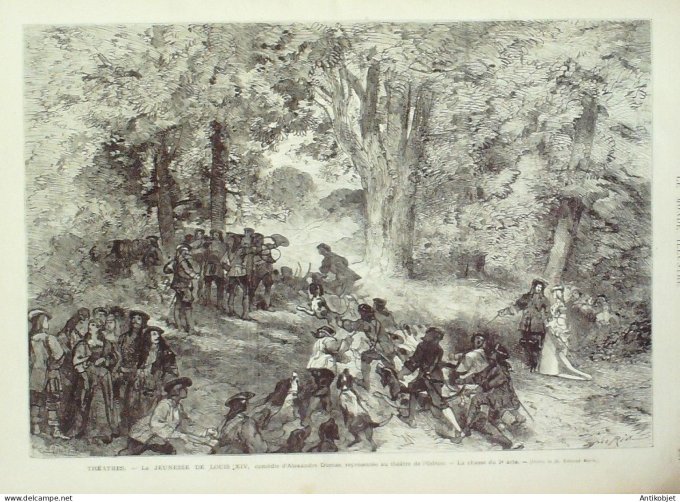 Le Monde illustré 1874 n°889 Mans Auvours (72) Angleterre Southampton Dr Livingstone