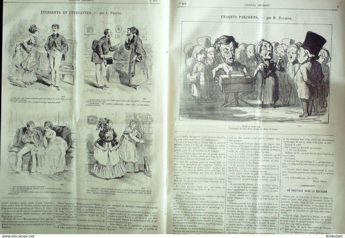 Le Journal Amusant 1874 #  912 Au Japon par Paul Leonnec