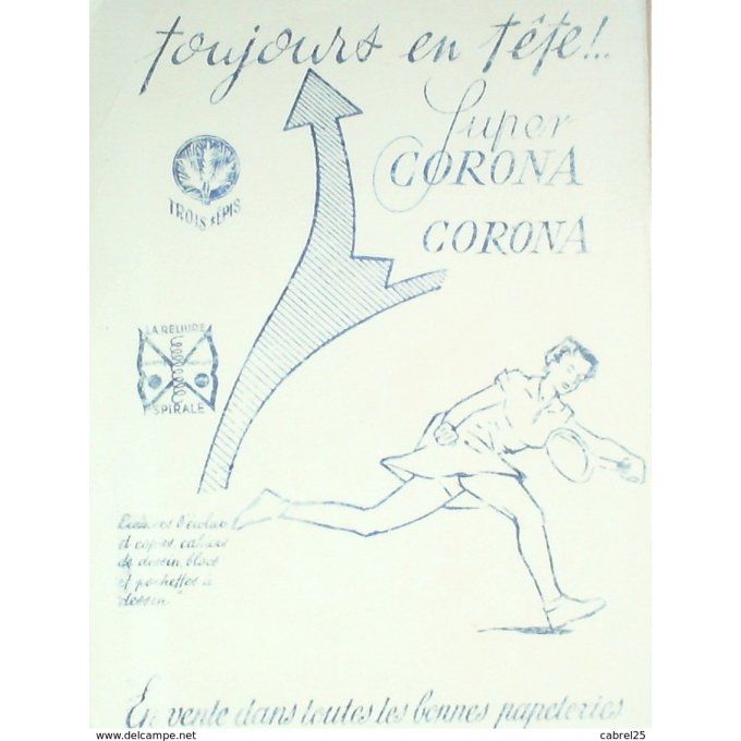 Buvard CORONA Papeterie