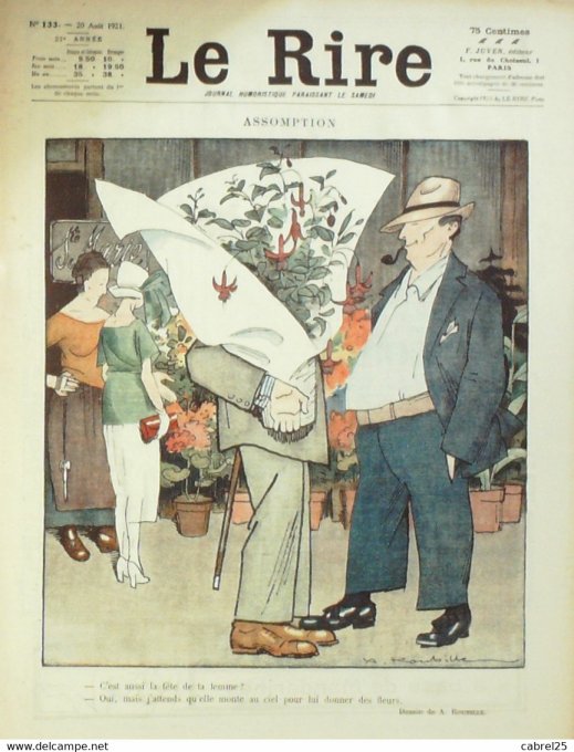 Le Rire 1921 n°133 Roubille Genty Fleurac Nob Guydo Lissac Kurn Régnier Vallée