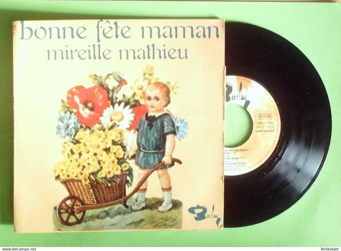 Mathieu Mireille 45T EP Maman 1969