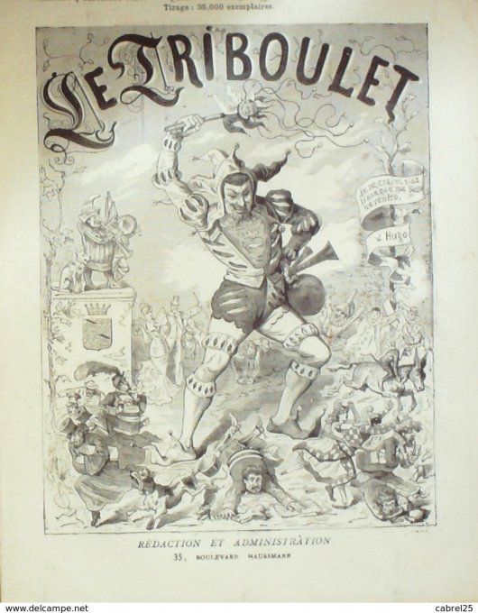 Le Triboulet 1881 n°49 GOBLET COMTE MURAT BLASS CRAC