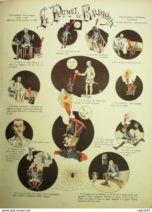 Le Plumet  de Baldaquin  (Pellerin d'epinal)