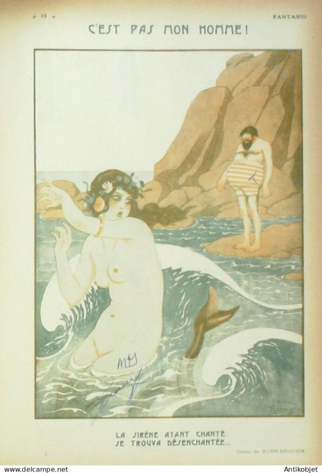 Fantasio 349 1921 Leclerc Gerbault Kuhn-Regnier Le Monnier Guydo Vertes Arnac