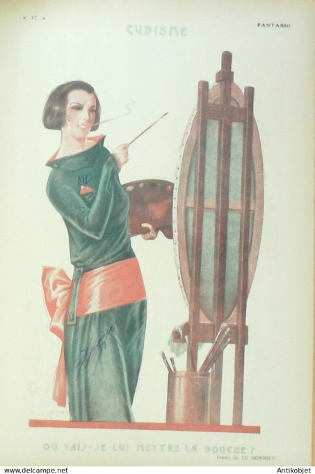 Fantasio 349 1921 Leclerc Gerbault Kuhn-Regnier Le Monnier Guydo Vertes Arnac