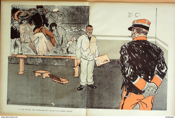 L'Assiette au beurre 1908 # 388 Mécènes Georges Léon