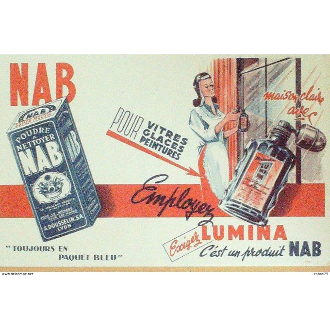 Buvard NAB LUMINA Nettoyants