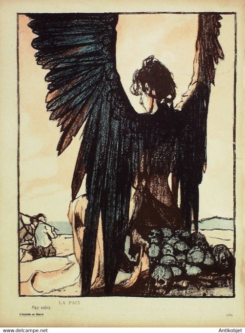 L'Assiette au beurre 1903 # 105 la bête victorieuse Hradecky Vaclav
