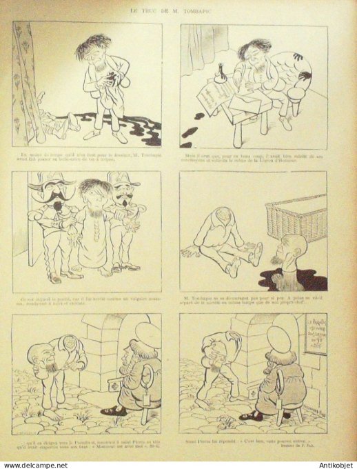Le Rire 1901-10- 5 # 361 Journal humoristique Ed.Originale Monis Garde des Sceaux
