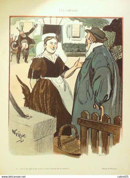 Le Rire 1905 n°135 Poulbot Nezière Weiluc Villemot Guillaume Charly Guydo Haye
