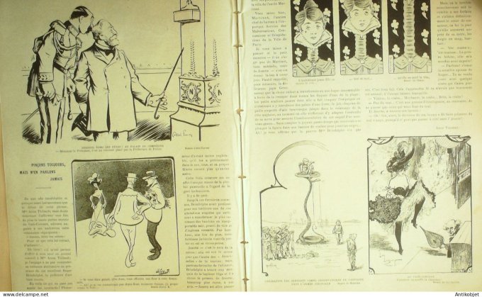 Le Rire 1901-10- 5 # 361 Journal humoristique Ed.Originale Monis Garde des Sceaux