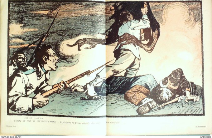 L'Assiette au beurre 1903 # 105 la bête victorieuse Hradecky Vaclav
