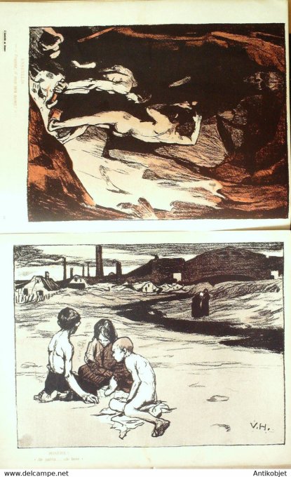 L'Assiette au beurre 1903 # 105 la bête victorieuse Hradecky Vaclav