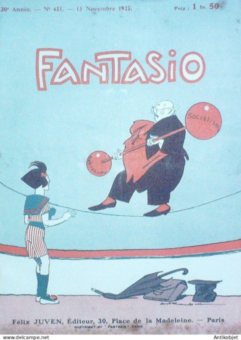 Fantasio 451 1925 Giffey Redon Leandre Vallee Milliere