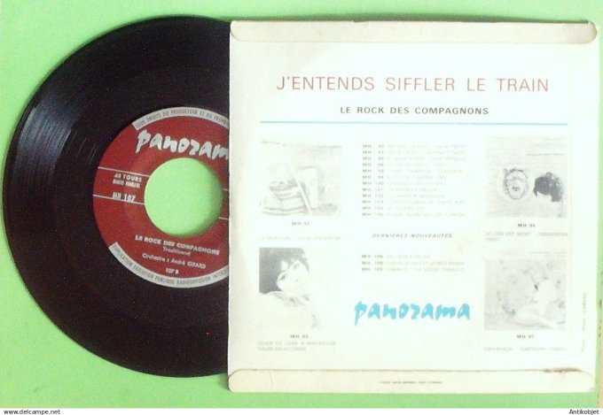 Les Scarlet 45T SP J'entends siffler le train 1962