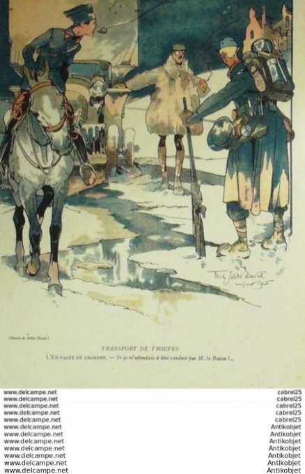 La Baionnette 1916 # 043 (Nos Chauffeurs) Jobbe Duval Allier Huard Gastyne