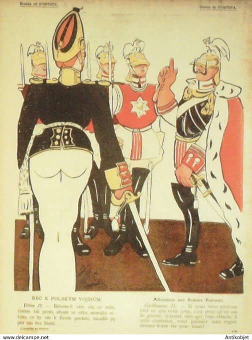 L'Assiette au beurre 1908 # 390 Les Slaves Slovane Ostoya