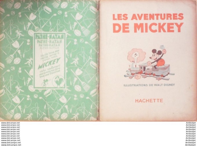 Walt Disney Les aventures de Mickey Hachette #  1 Eo 1931