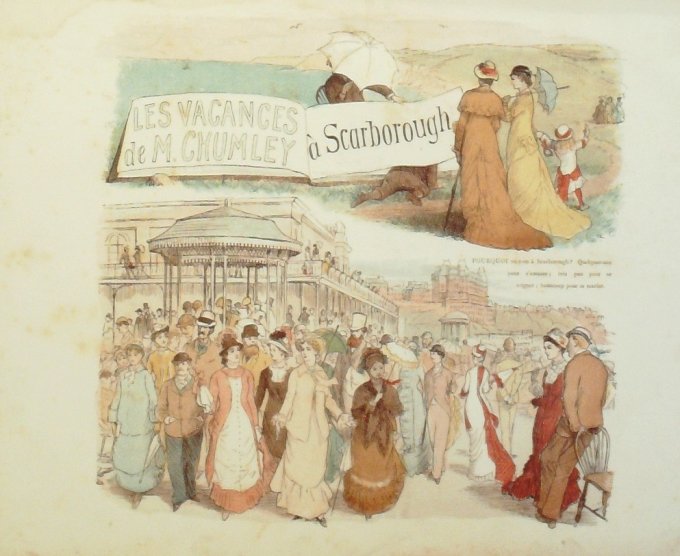 Galdecott scènes humoristiques 1882 inédit