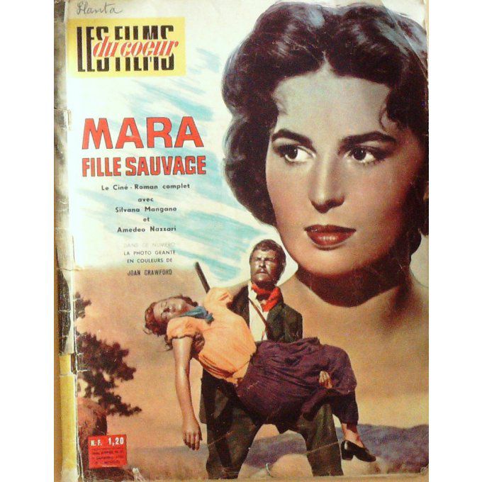 Mara Fille Sauvage (Roman Photo) Nazzari Silvana Mangano Joan Crawford