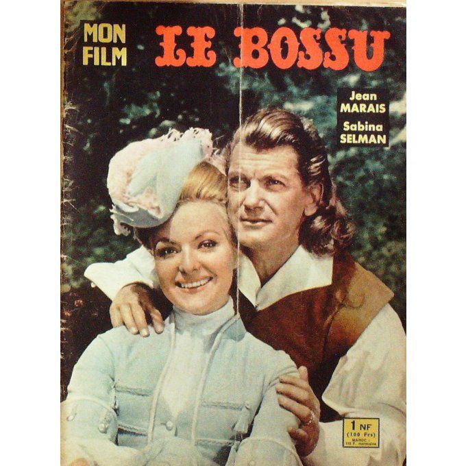 Roman photo-LE BOSSU JEAN MARAIS SABINA SELMAN MARCELLO MASTRIOANNI