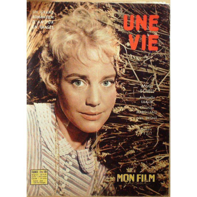 Une Vie (Roman Photo) Maria Schell Petit Vittorio De Sica Marquand