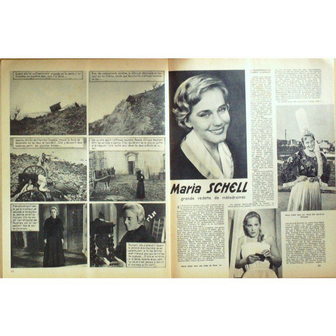 Une Vie (Roman Photo) Maria Schell Petit Vittorio De Sica Marquand