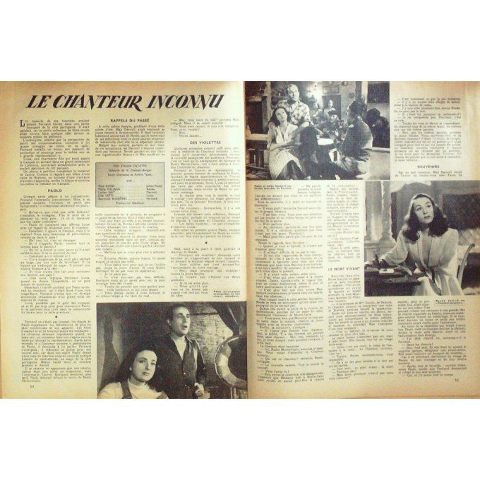 La Main Chaude (Roman Photo) Macha Meril Jacques Charrier Tino Rossi Joan Crawford 1960