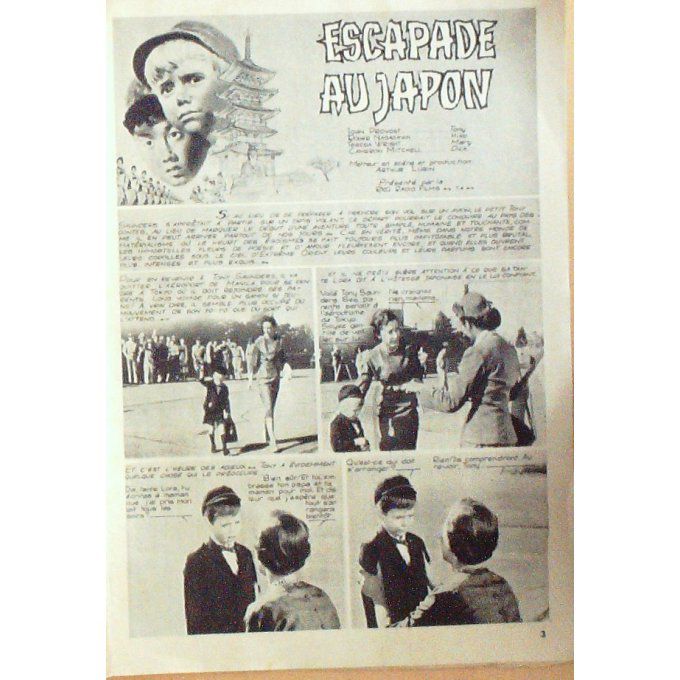 Escapade Au Japon (Roman Photo) Mitchell John Provost Guetary 1957