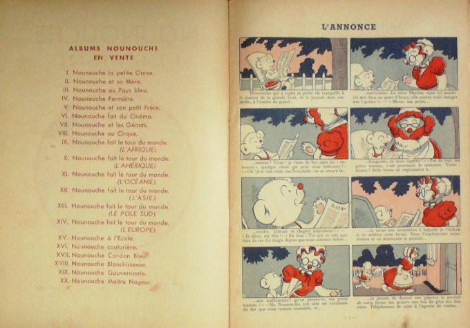 Bd NOUNOUCHE FERMIERE-Illustrateur DURST ( ENFANTS de FRANCE) 1953